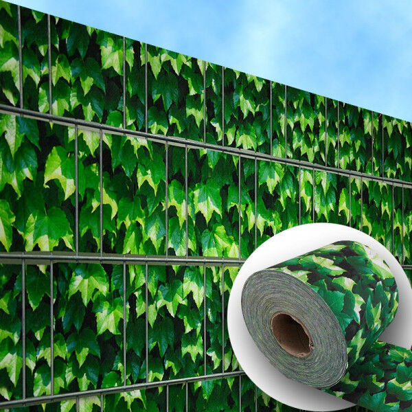 Sichtschutz Premium Motiv Efeu / Weinblätter
