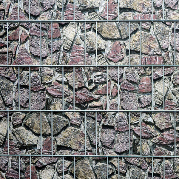 Sichtschutz Premium Motiv Natursteine rustikal