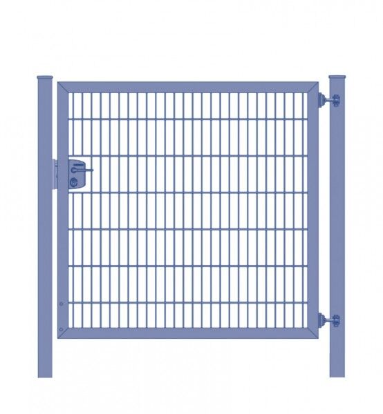 Gartentor / Zauntür Classic für Stabmattenzaun 6/5/6 Anthrazit Breite 150cm x Höhe 100cm