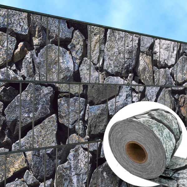 Sichtschutz Premium Motiv Bruchsteinmauer
