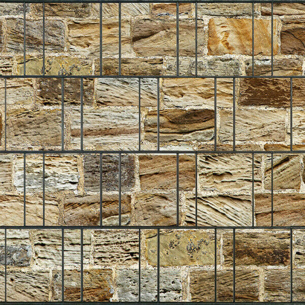 Sichtschutz Premium Motiv Natursteine / Roma