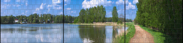 Sichtschutz Premium Panorama See XXL